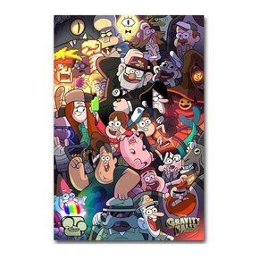 Gravity Falls Cartoon Movie Poster 170
